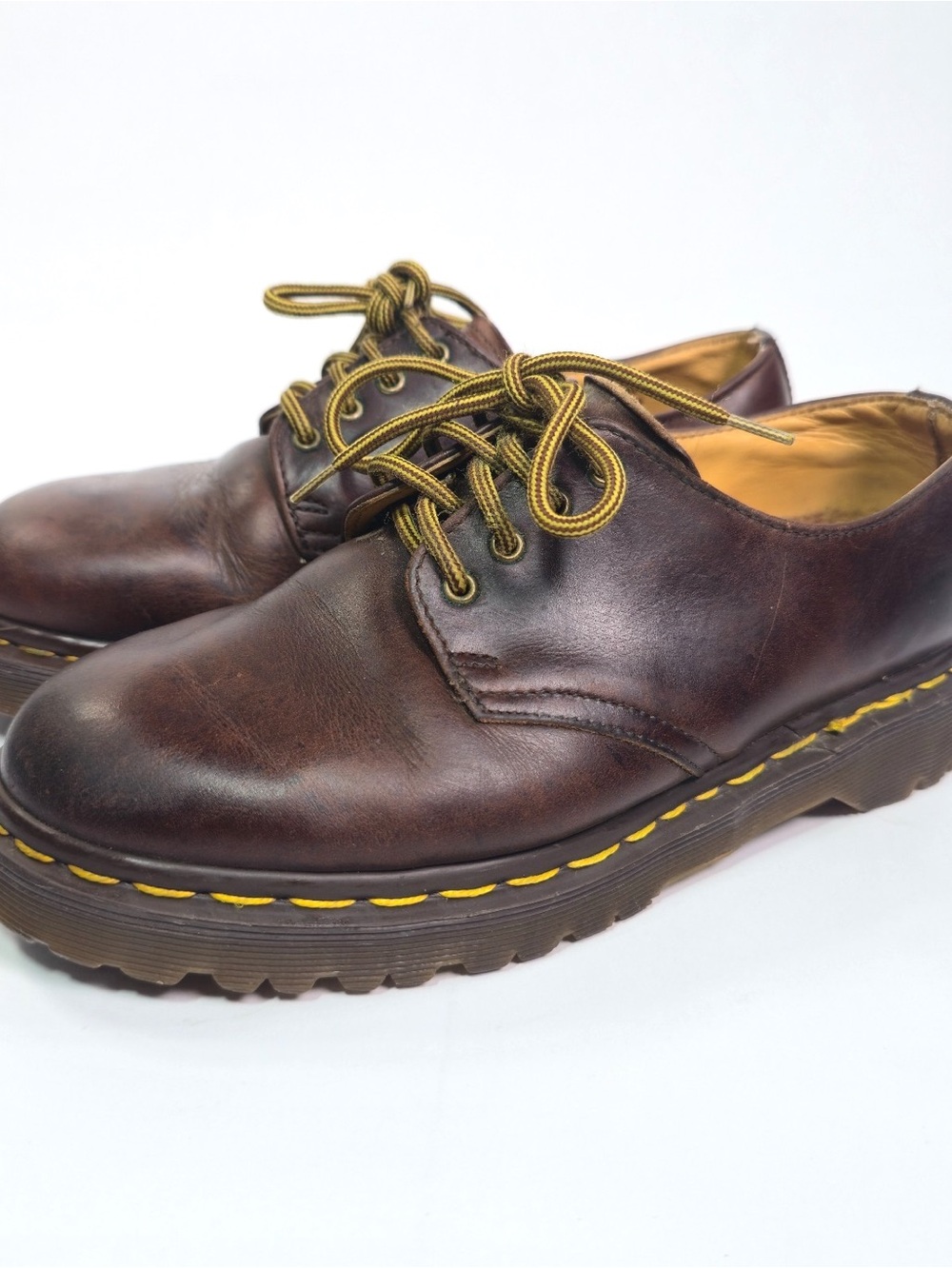 Vintage MIE 90 Dr. Martens UK10 US5 Brown 1561/59 Leather Oxford